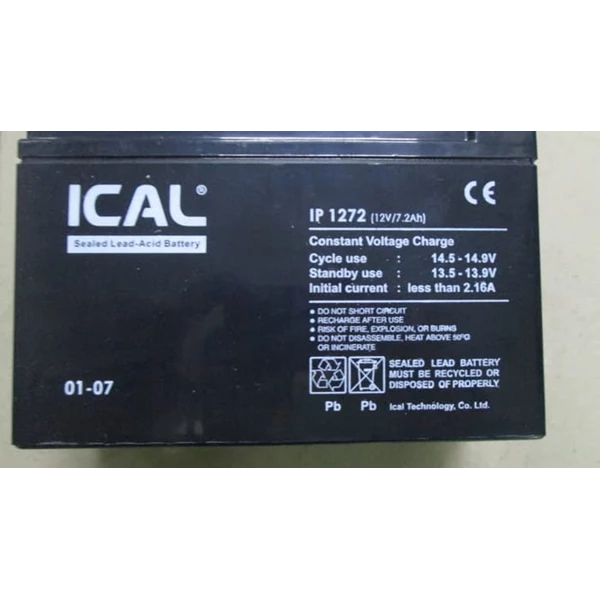 BATERAI UPS ICAL IP 1272 12V
