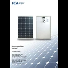 SOLAR PANEL 100Wp - Monocrystalline ICA SOLAR 1