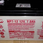 Battery Genesis NP7 - 12 12V 1