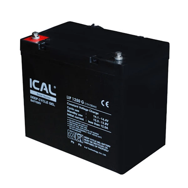 Battery ical LIP 1250 G - 12V 50AH
