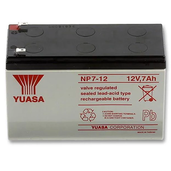 Battery vrla yuasa NP712 12V